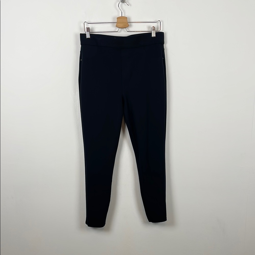 SPANX The Perfect Ponte Ankle Black Slim Fit Skin Ankle Women's XL Casual Pants